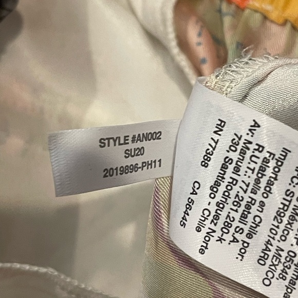 guc j crew Colorful Animal Print wide leg pants 6 - Picture 6 of 8